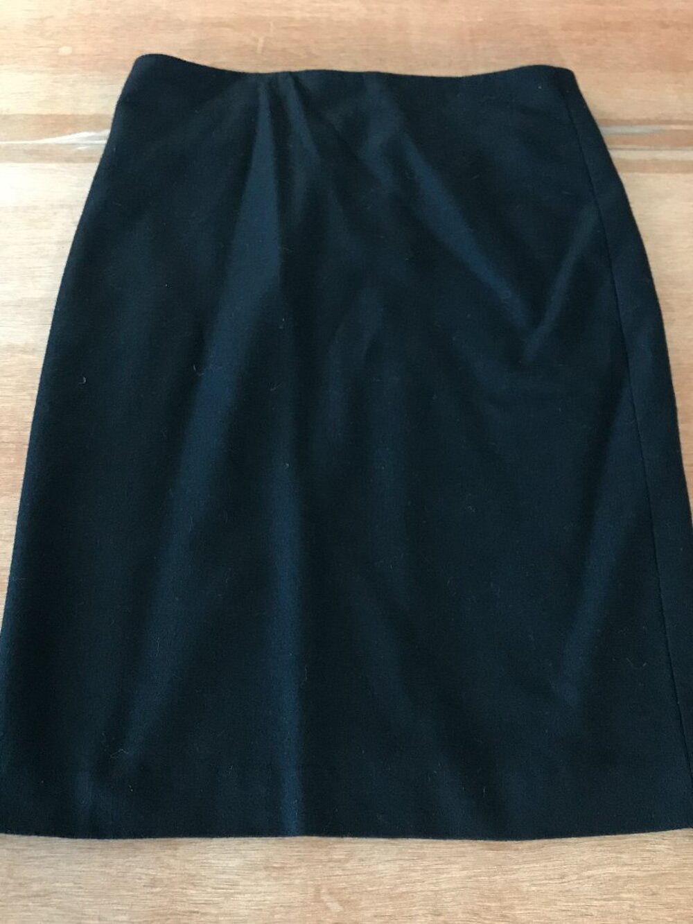 Emporio Armani Antinea Srl Pencil Skirt Women 6 IT 40 Black Wool Nylon Italy